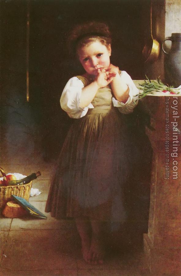 William-Adolphe Bouguereau : Petite boudeuse (The Little Sulk)